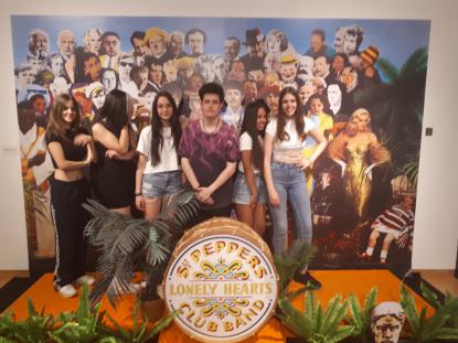 3ESO MSICA: EXPOSICIN DE LOS BEATLES EN EL CENTRO CULTURAL MARCOS VALCRCEL - Foto 2