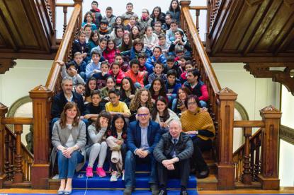 Pleno infantil en la Diputacin de Ourense - Foto 1