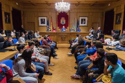 Pleno infantil en la Diputacin de Ourense - Foto 2