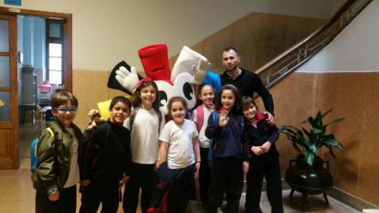 Visita de Mr. Pipe al Colegio - Foto 1
