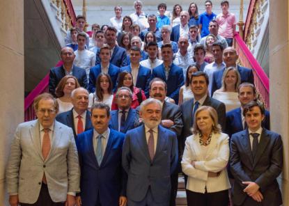 Alumnado de Josefinas recoge los premios nacionales de investigacin en la RAE - Foto 3