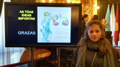 PAULA FERNNDEZ LABRADOR,DE 4 ESO, PREMIADA POR SU CALIDAD CREATIVA - Foto 2