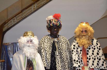 Visita de los Reyes Magos. - Foto 1