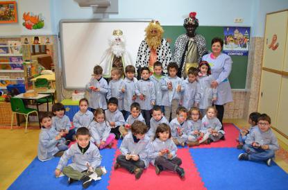 Visita de los Reyes Magos. - Foto 3