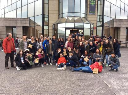 3 de ESO visita Galiciencia y 8 alumnos defienden dos proyectos. - Foto 1