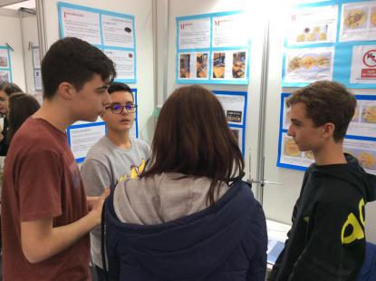 3 de ESO visita Galiciencia y 8 alumnos defienden dos proyectos. - Foto 2