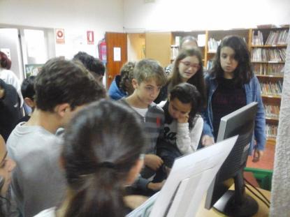 Visita a la Biblioteca Pblica (1 A y 1 B ESO) - Foto 5