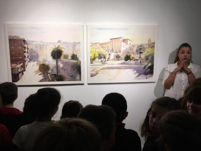 Visita Exposicin "Tempo" de Isabell Seidel - Foto 3