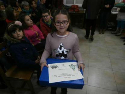 Entrega de premios Concurso Postales de Navidad AAVV Carlasca - Foto 3