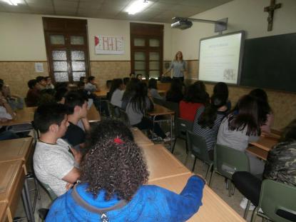 Charla sobre "Adicciones" 3 ESO - Foto 2