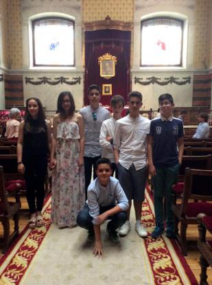 Alumnado de Josefinas recoge los premios nacionales de investigacin en la RAE - Foto 7