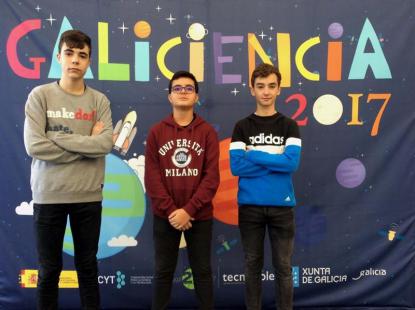 3 de ESO visita Galiciencia y 8 alumnos defienden dos proyectos. - Foto 8
