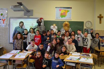 Visita de los Reyes Magos. - Foto 24