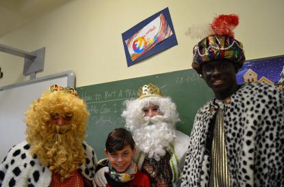 Visita de los Reyes Magos. - Foto 27