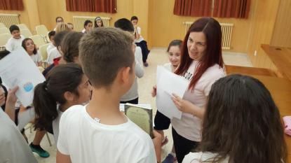 Visita de Ledicia Costas a 5 de Primaria - Foto 5