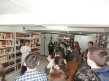 Educacin Secundaria - Visita a la Biblioteca Pblica (3 B ESO)
