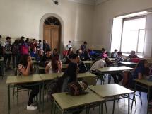 Educacin Secundaria - Visita del alumnado de 4 de ESO al IES Otero Pedrayo.